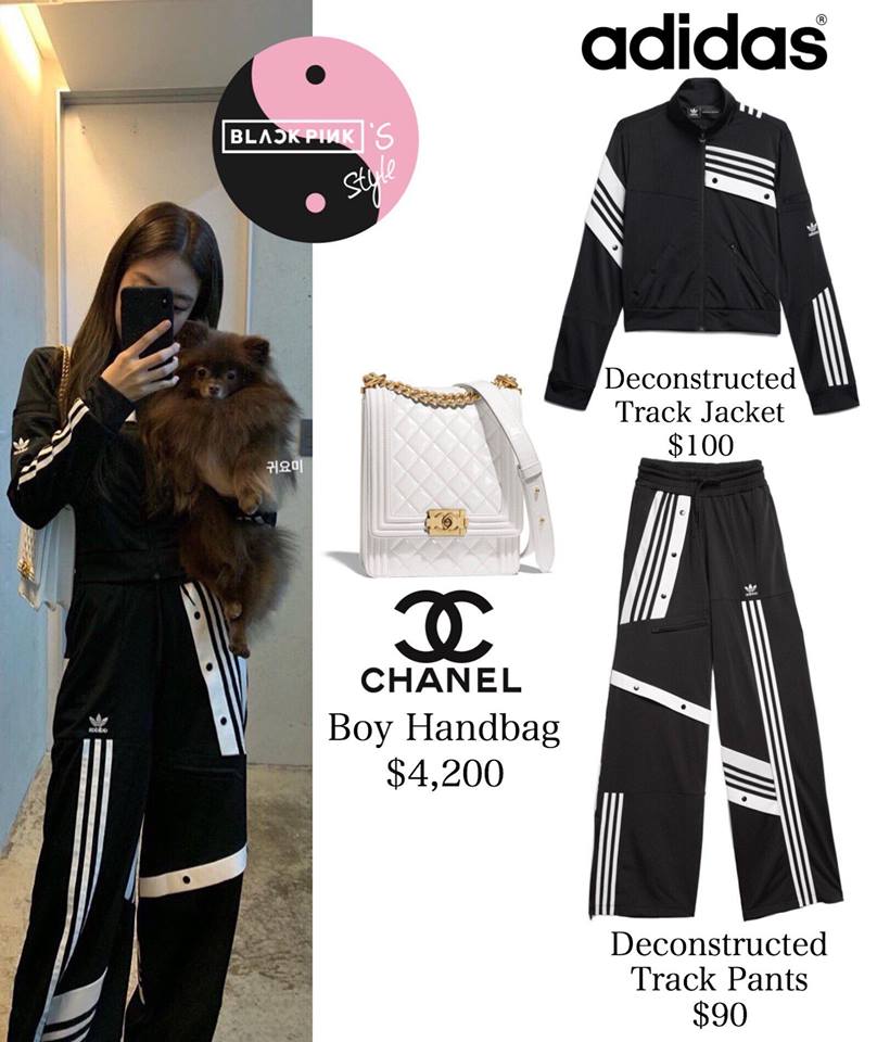 Đã con mắt ngắm street style của Jennie (BlackPink) trong trang phục của Adidas 4