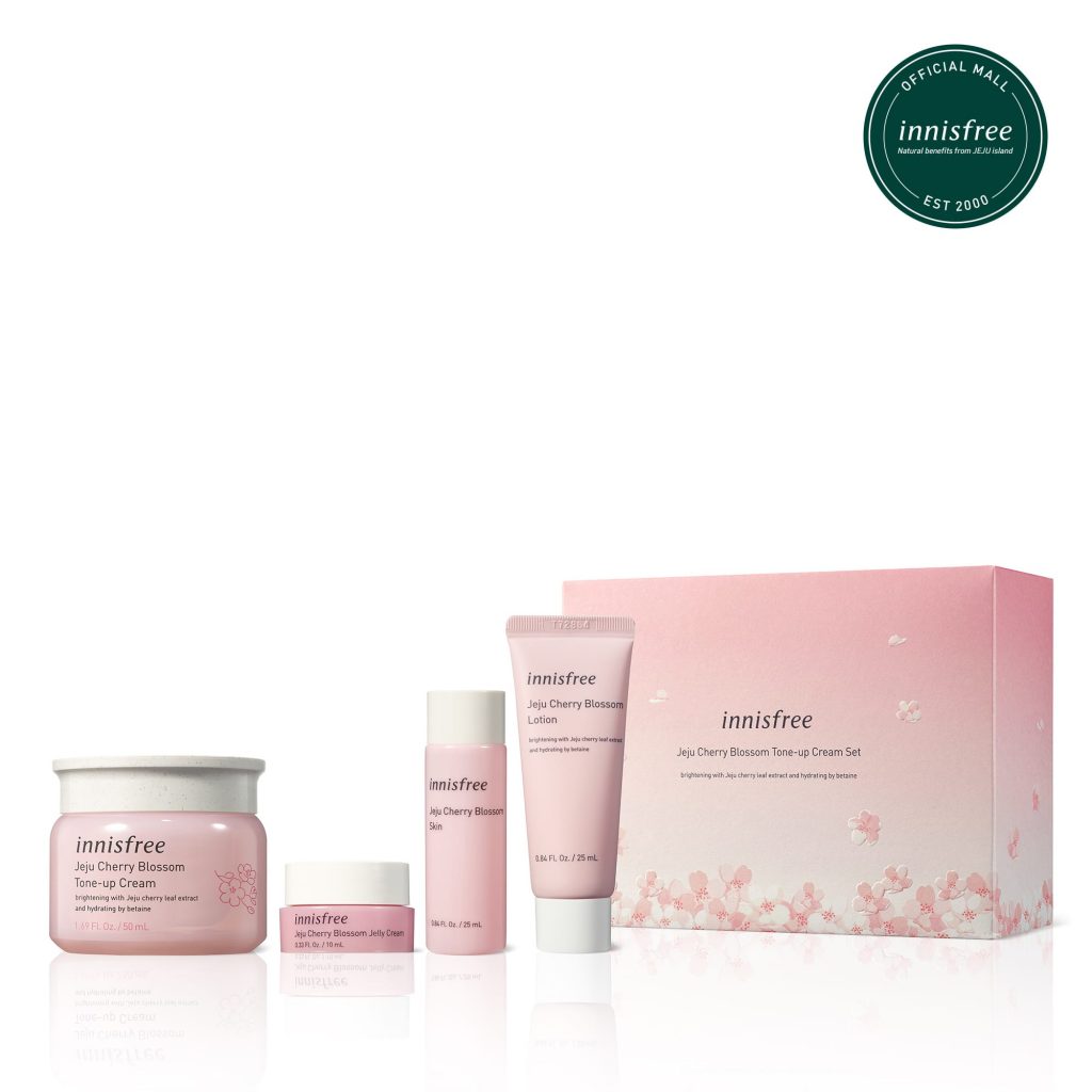 review Innisfree Cherry Blossom Tone Up Cream