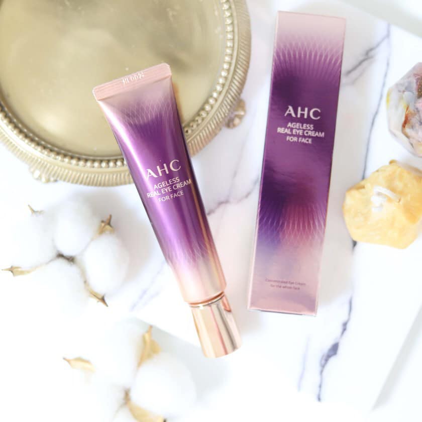 Kem dưỡng da vùng mắt AHC Angeless Real Eye Cream For Face. (Ảnh: AHC)