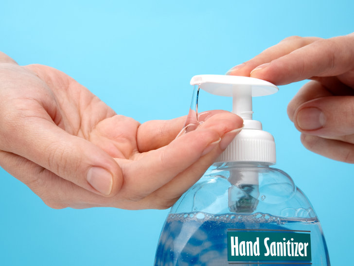 Cách làm nước rửa tay khô