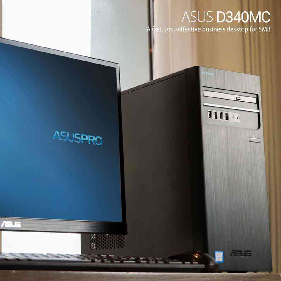 Máy tính bàn ASUS D340MC. (Ảnh: vuidulich.vn)