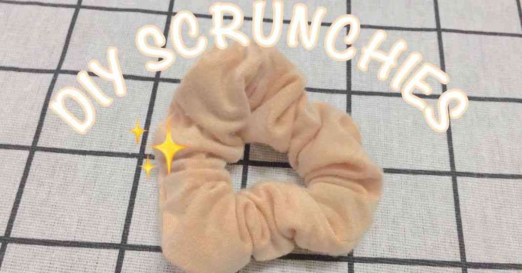 Bỏ túi ngay cách làm dây buộc tóc scrunchies siêu xinh tại nhà 5