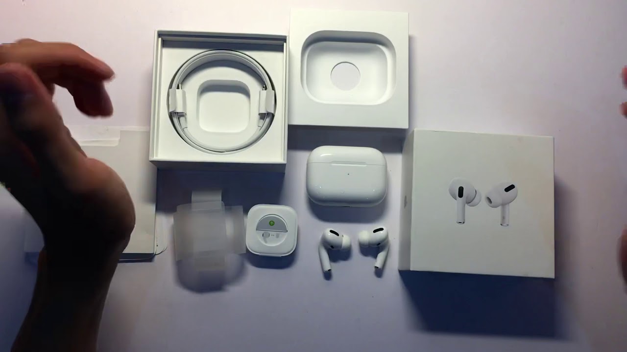 Kiểm tra đầy đủ các phụ kiện đi kèm tai nghe Airpods