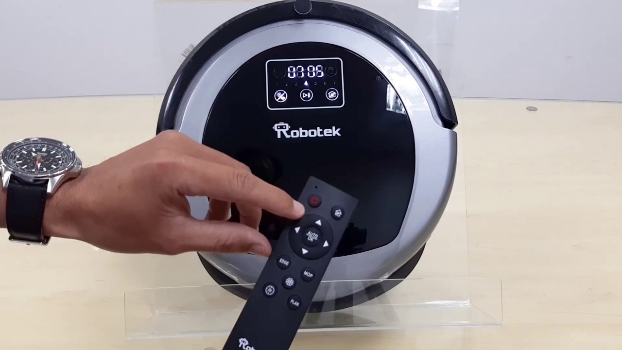 Robot hút bụi lau nhà Robotek W600 Wifi tích hợp công nghệ điều khiển trên điện thoại. (Ảnh: robotek.vn)