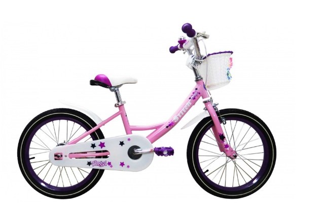 Xe đạp Stitch màu hồng cho bé gái
