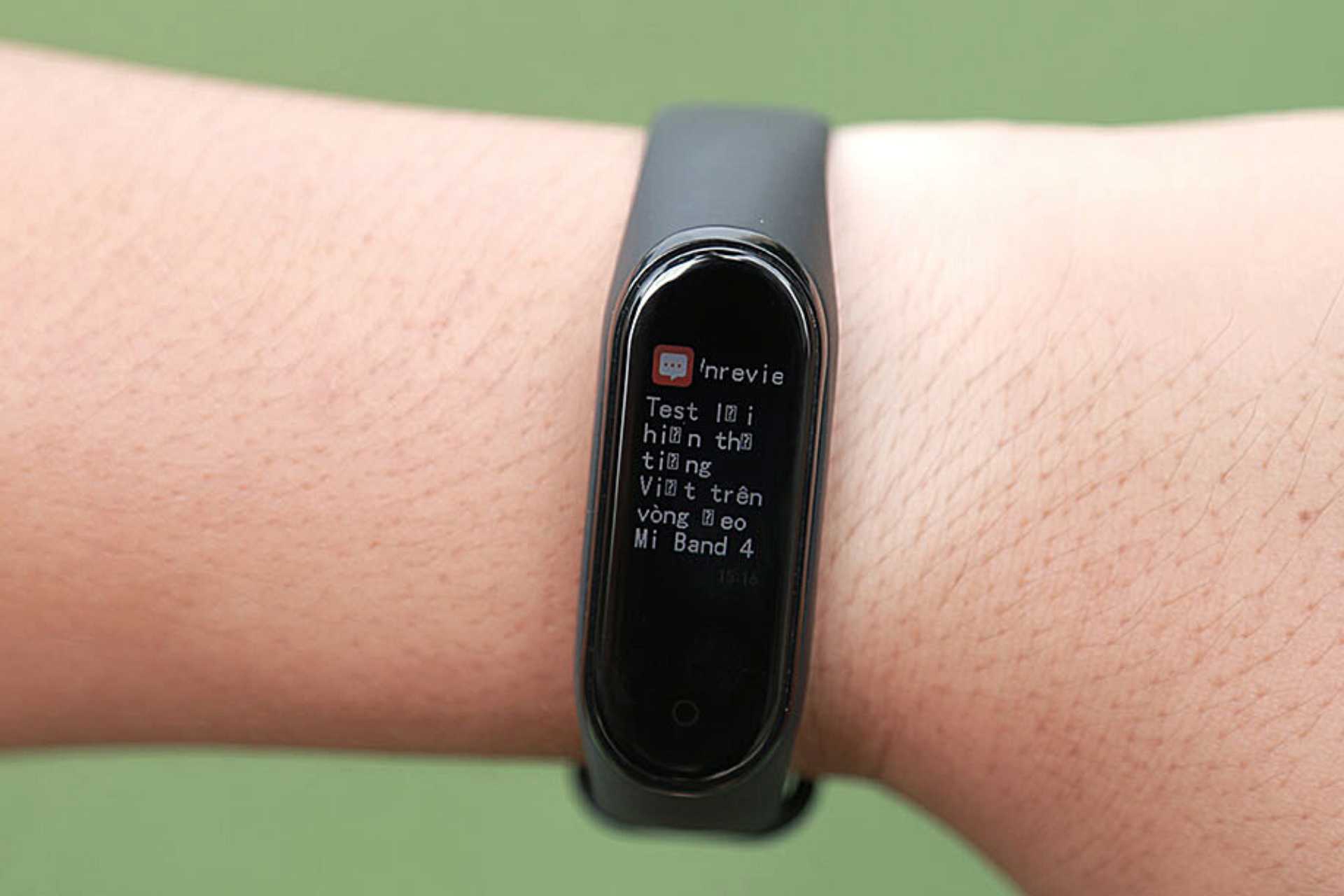 Nhược điểm của Miband 4