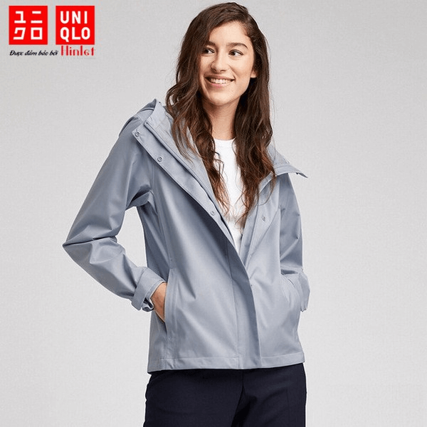 Áo khoác gió Uniqlo siêu nhẹ bỏ túi vàng chanh 53 green