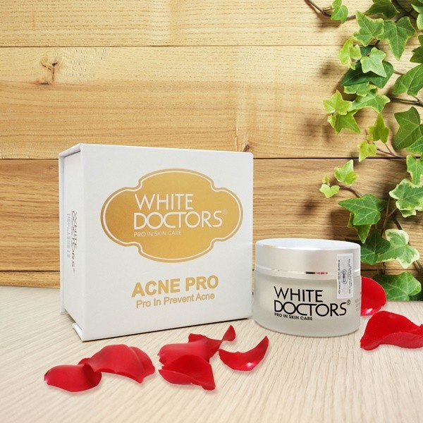 White Doctors Acne Pro mang lại làn da trắng mịn tự nhiên