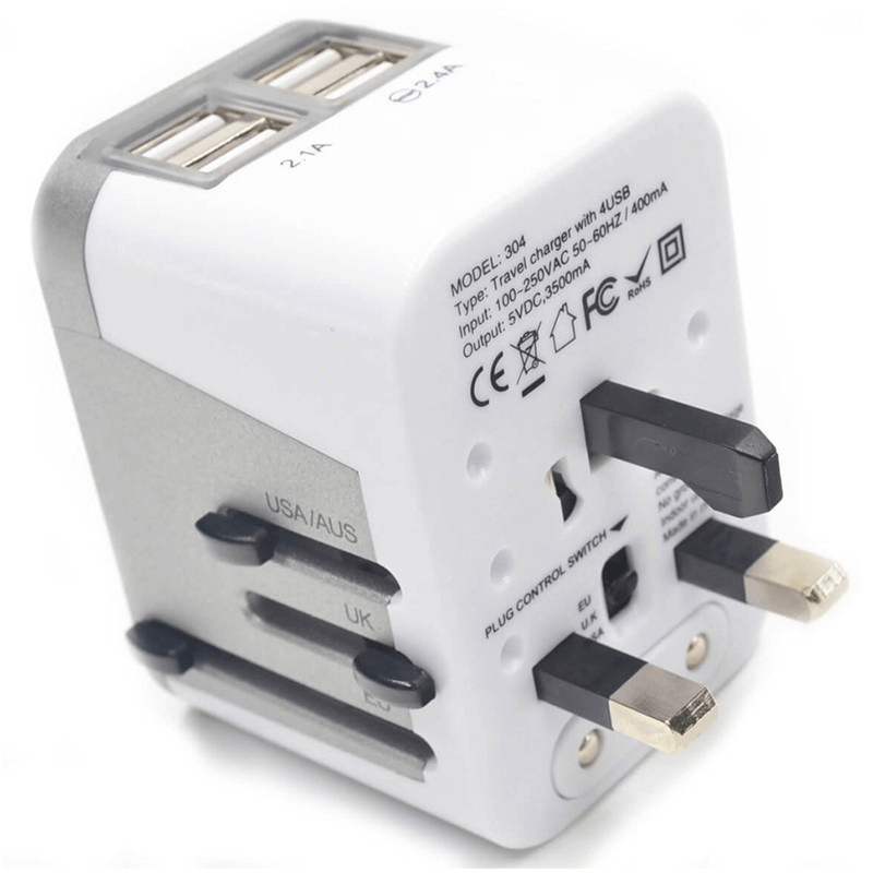 Ổ điện 1 cổng cắm điện và 4 cổng USB Smart Converter