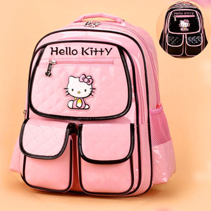 Balo cho bé gái mầm non hello kitty