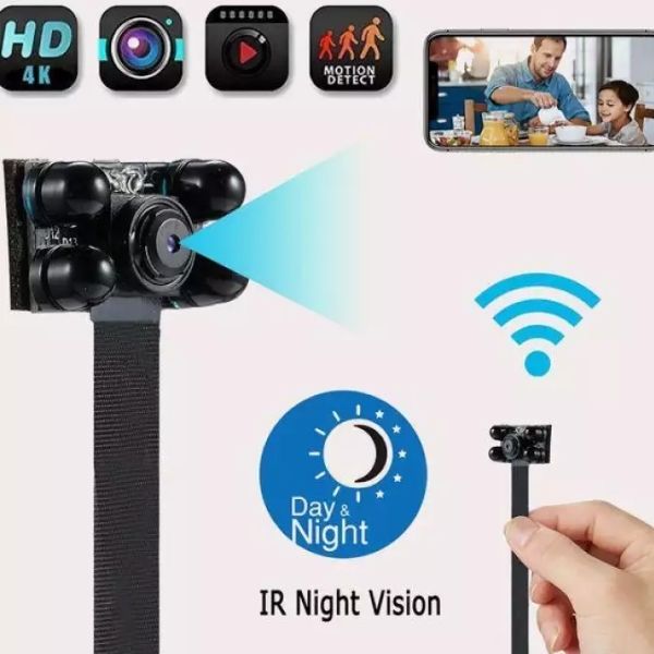 Camera mini loại nào tốt - Camera mini wifi V99 Plus 4K