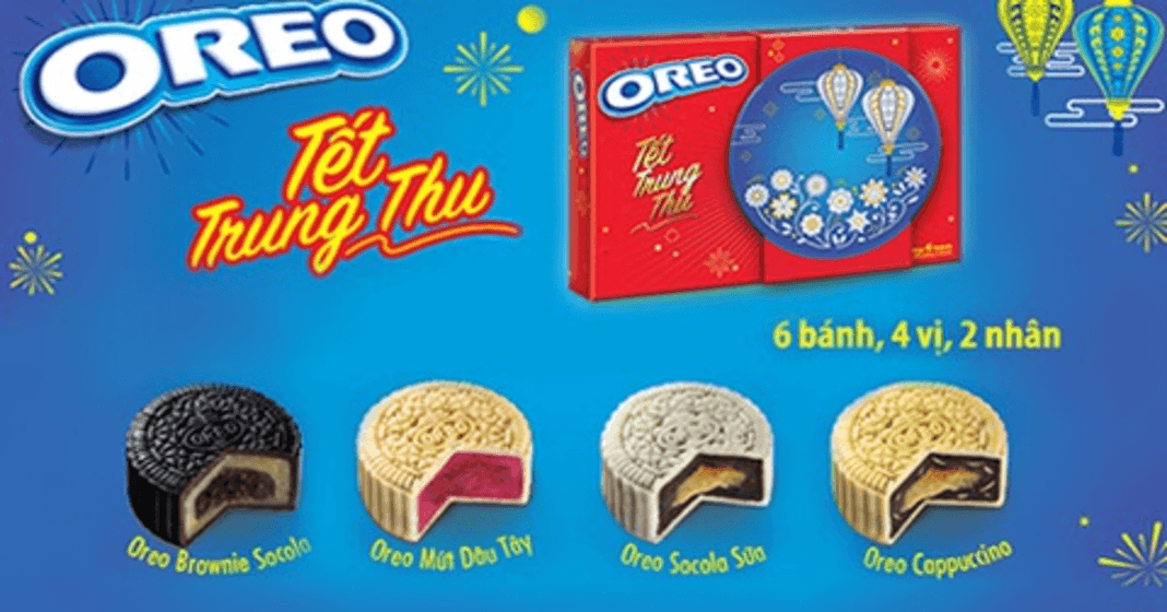 Review bánh trung thu Oreo