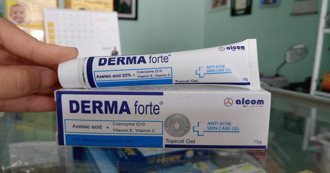 Có nên bôi thuốc Derma Forte lên toàn mặt hay chỉ nên bôi trên vùng da bị mụn?