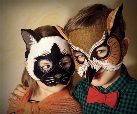 Cách làm mặt nạ Halloween cho trẻ em với nhiều kiểu dáng khác nhau.