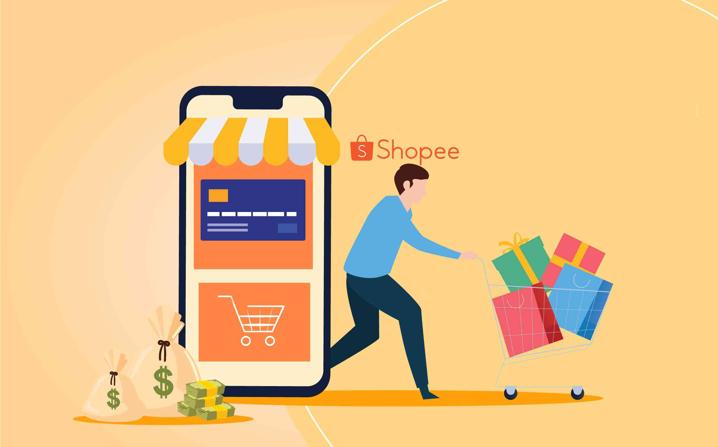 Bán hàng trên Shopee là một trong những cách kiếm tiền phổ biến hiện nay