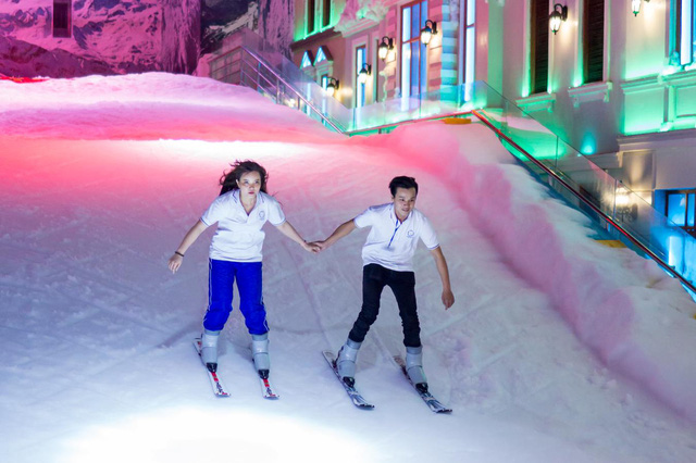 Snow Town Sài Gòn chắc chắn sẽ là địa điểm tuyệt vời dành cho các cặp đôi