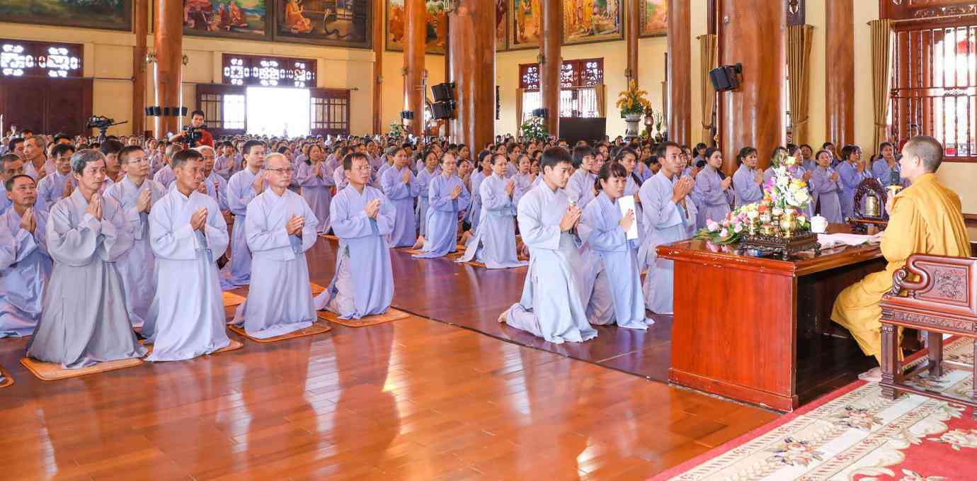 Nghe giảng đạo giúp con người tịnh tâm, tâm hồn được thanh thản