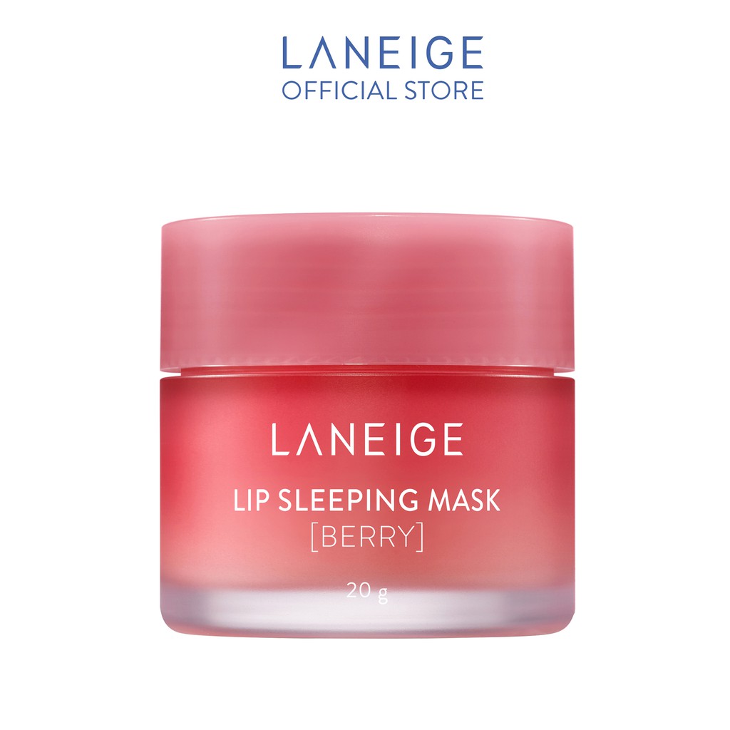 Laneige Lip Sleeping Mask cho bạn đôi môi hồng hào, ai cũng mê mẩn. 