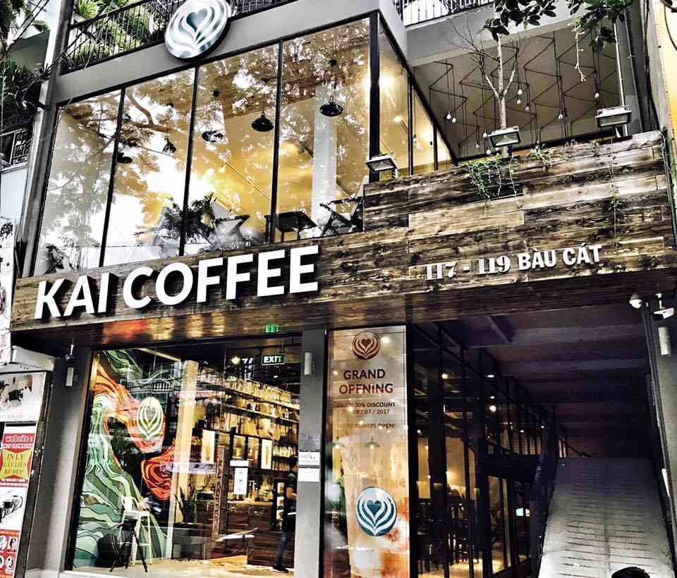 Kai Cafe là một quán cafe 24h Quận 1 bạn không nên bỏ lỡ. 