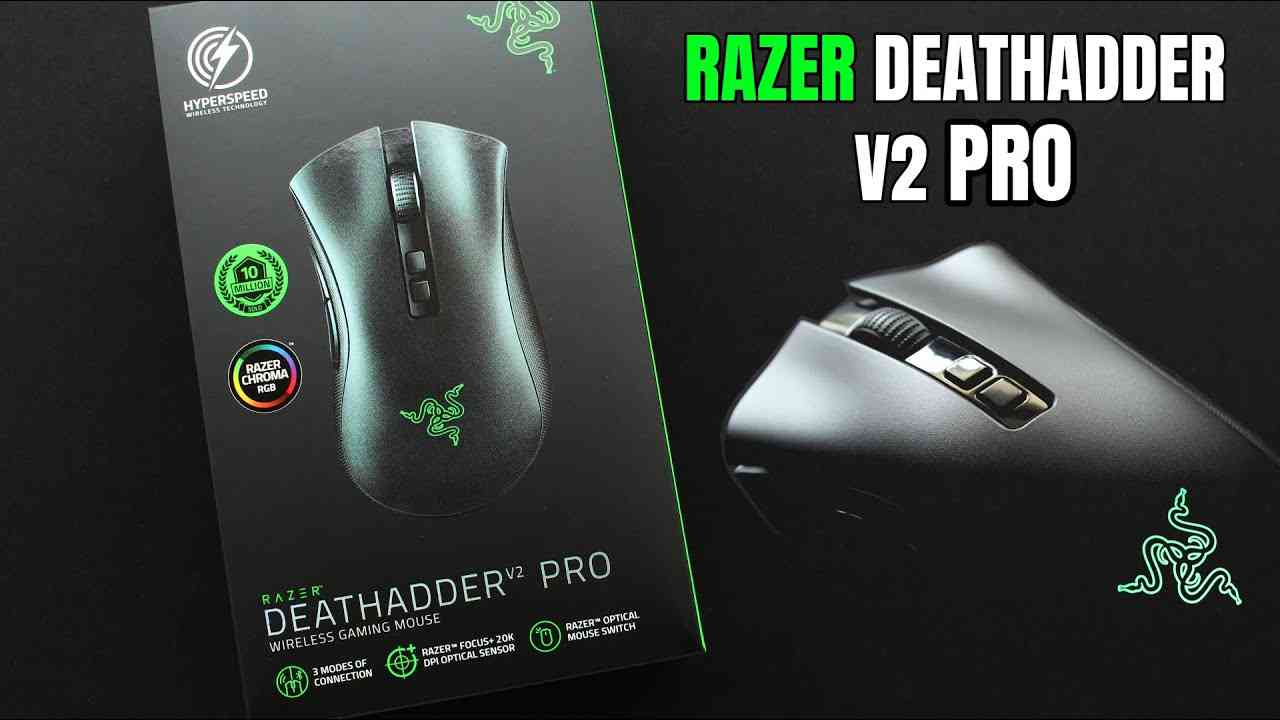 Chuột Razer DeathAdder V2 Pro được đánh giá là con chuột mà mọi Gamer muốn sở hữu