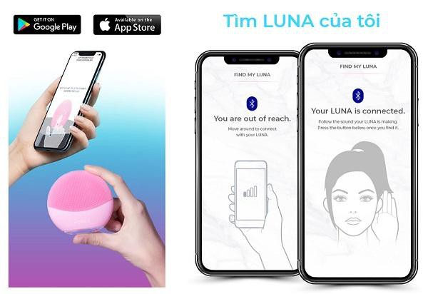 Để điều chỉnh máy rửa mặt Luna mini 3, bạn cần phải tải App về để cài đặt và sử dụng