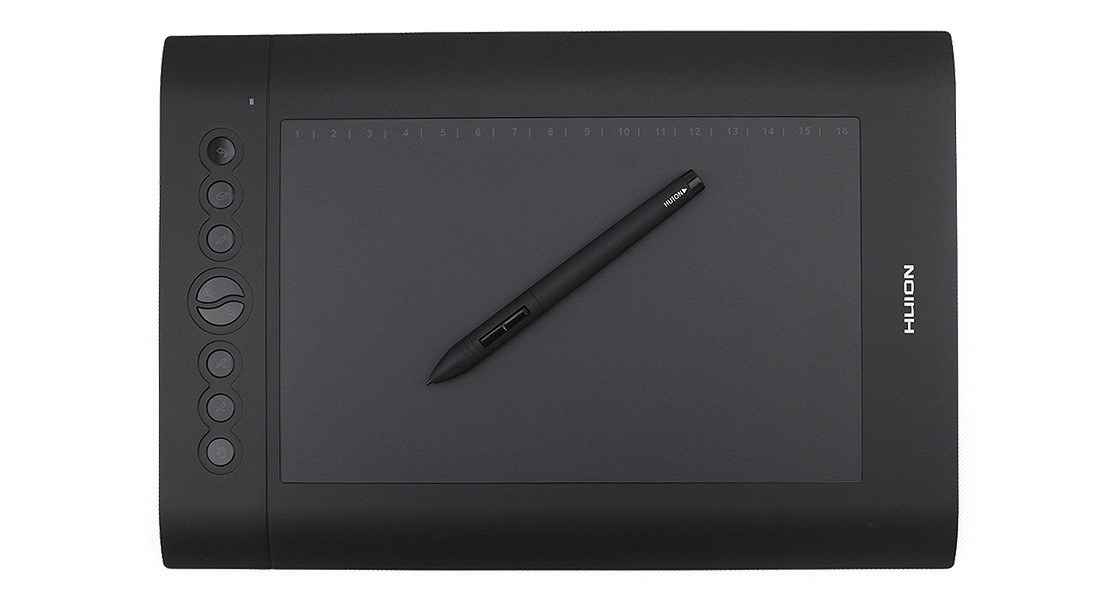 Huion H610 Pro Graphic Drawing Tablet là một trong các Wacom cho người mới bắt đầu phù hợp nhất.