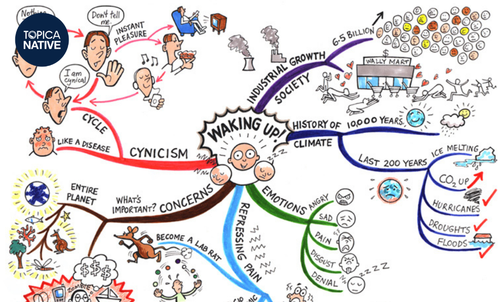 Ôn tập bằng sơ đồ tư duy Mind-map giúp đạt hiệu quả cao. 