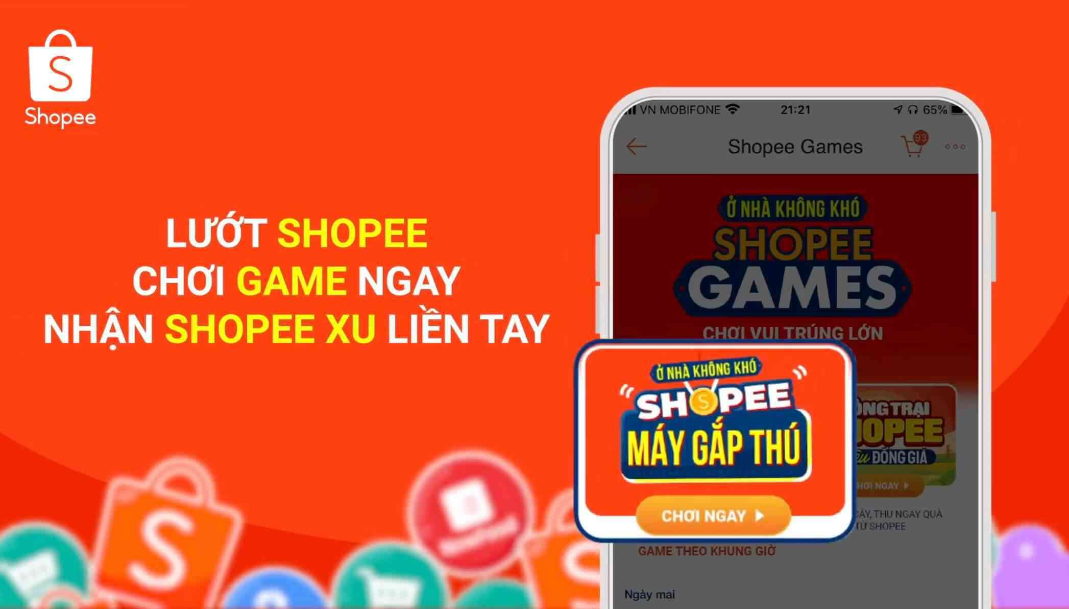 Máy gắp thú là một game trên Shopee được nhiều bạn trẻ ưa thích. 