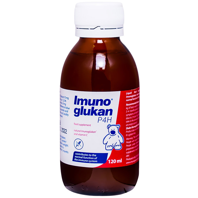 Siro Imuno Glukan P4H - Bổ sung Vitamin tăng sức đề kháng cho bé yêu. (