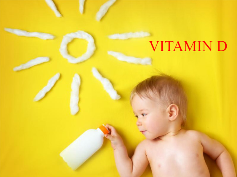 Bổ sung Vitamin tăng sức đề kháng cho bé giúp củng cố hệ miễn dịch của bé khỏe mạnh.