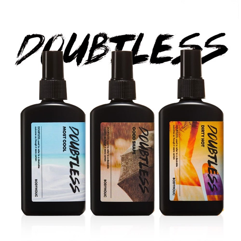 Bodyholic Doubtless Hair & Body Mist đẹp từ vẻ ngoài đến chất lượng sản phẩm.