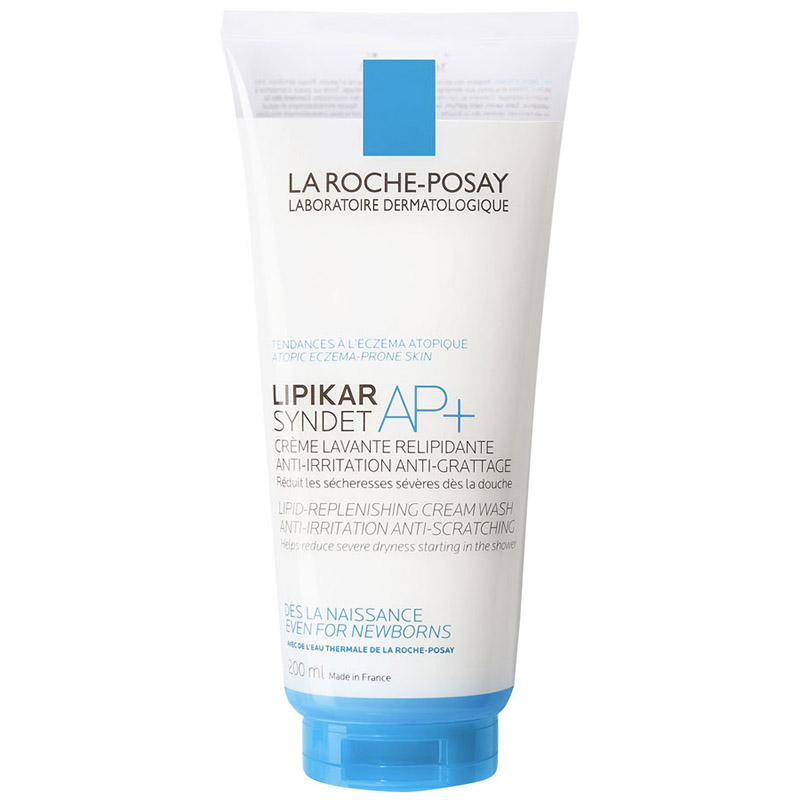 La Roche-Posay Lipikar Syndet AP+ với công thức dịu nhẹ giúp làm dịu làn da khô ráp