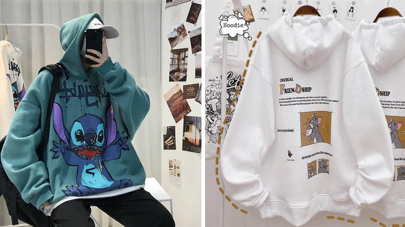 các shop bán áo Hoodie đẹp trên Shopee