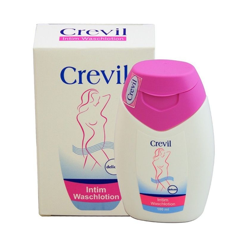 Crevil Intim Waschlotion giúp vệ sinh vùng kín và kháng viêm hiệu quả