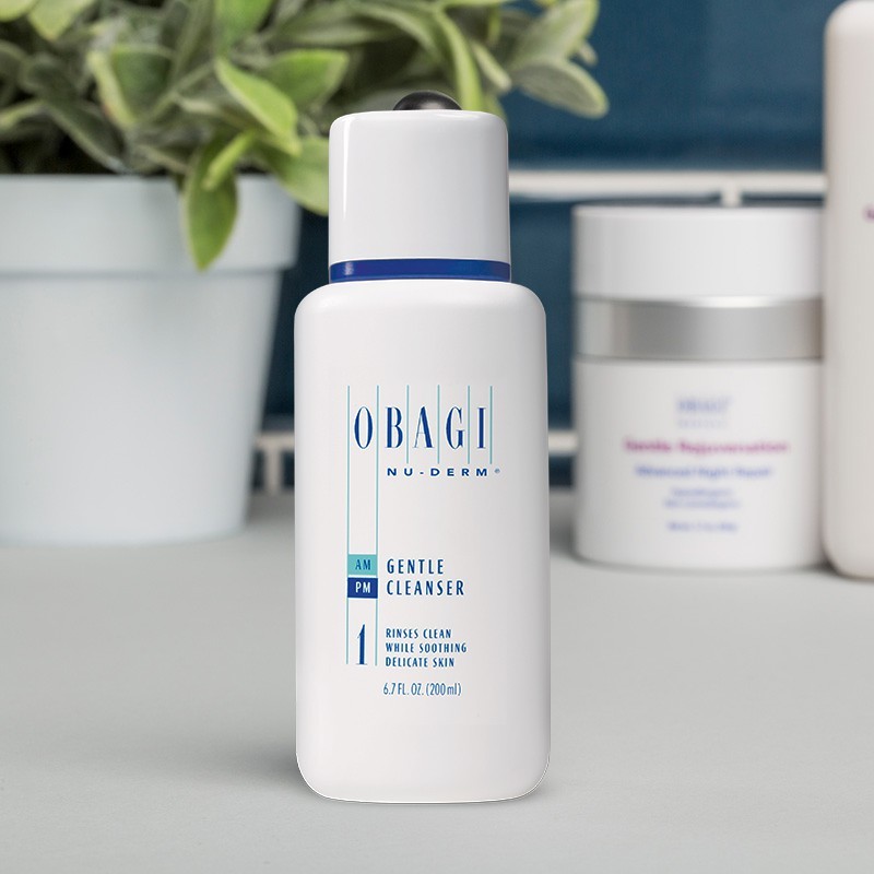 Obagi Nuderm Gentle Cleanser - ngăn ngừa viêm nang lông