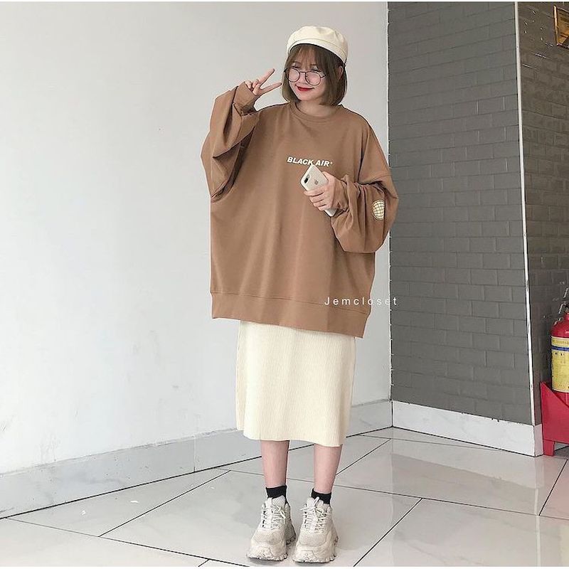 Gợi ý cách mix đồ với hoodie oversize đẹp cho cả nam & nữ 5