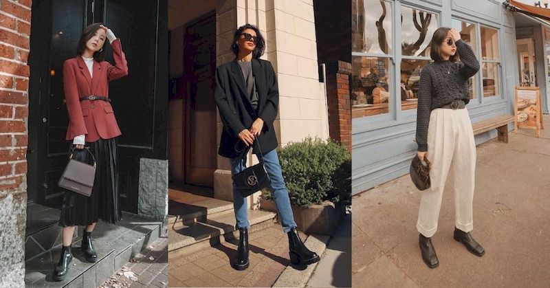 Gợi ý cách phối đồ với chelsea boots nữ cá tính, chuẩn Fashion