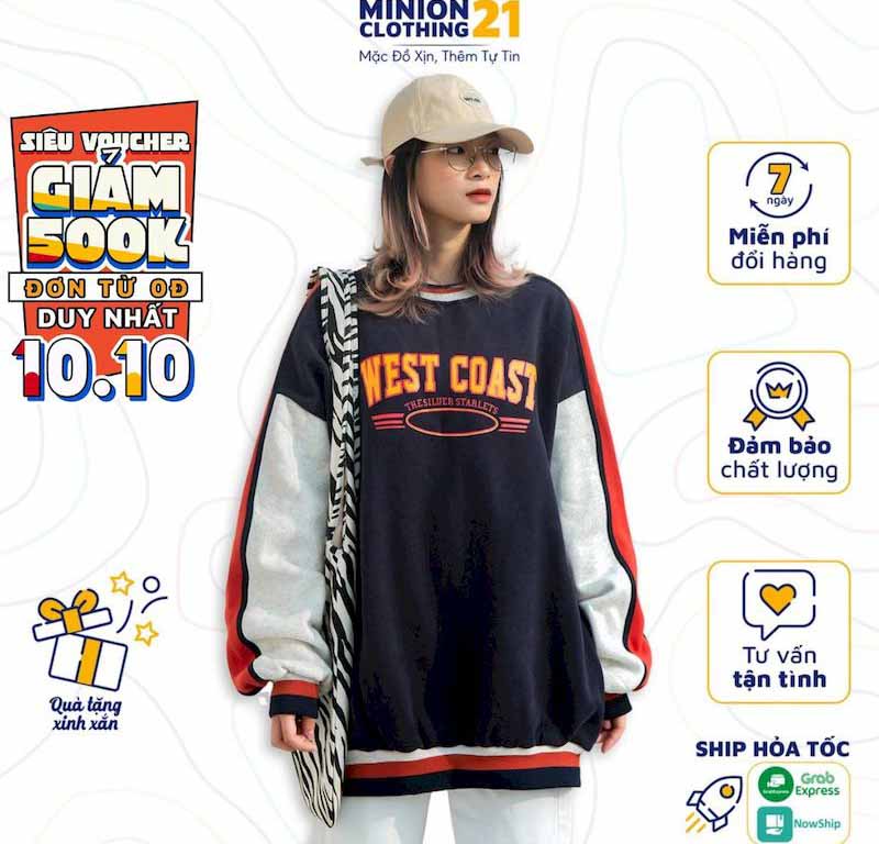 Gợi ý cách mix đồ với hoodie oversize đẹp cho cả nam & nữ 2