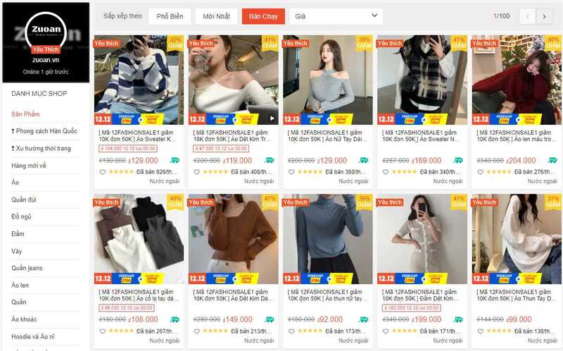 Shop order Taobao uy tín