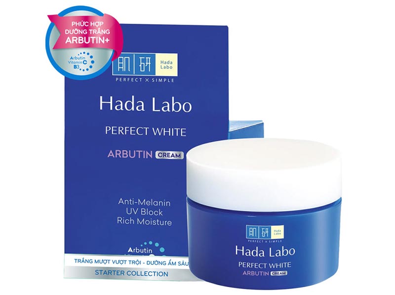 Hada Labo - kem dưỡng trắng da mặt được tin dùng hiện nay 