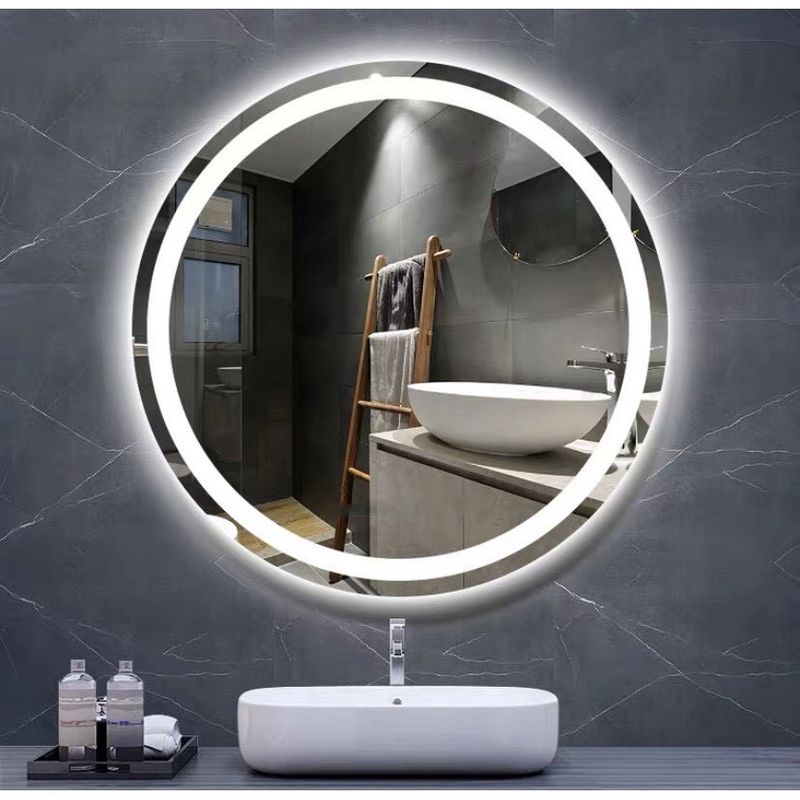 Gương nhà tắm loại nào tốt - Gương đèn Led tại Vua Decor