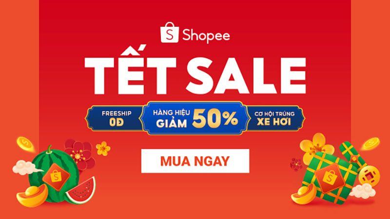 Top 12 hot deals không thể bỏ lỡ - Săn Sale Shopee Tết 2022