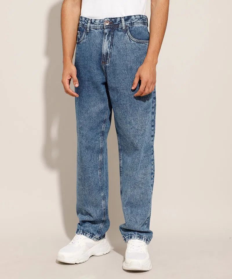 Gợi ý cách phối đồ với quần jean ống rộng nam Quần jean nam ống rộng