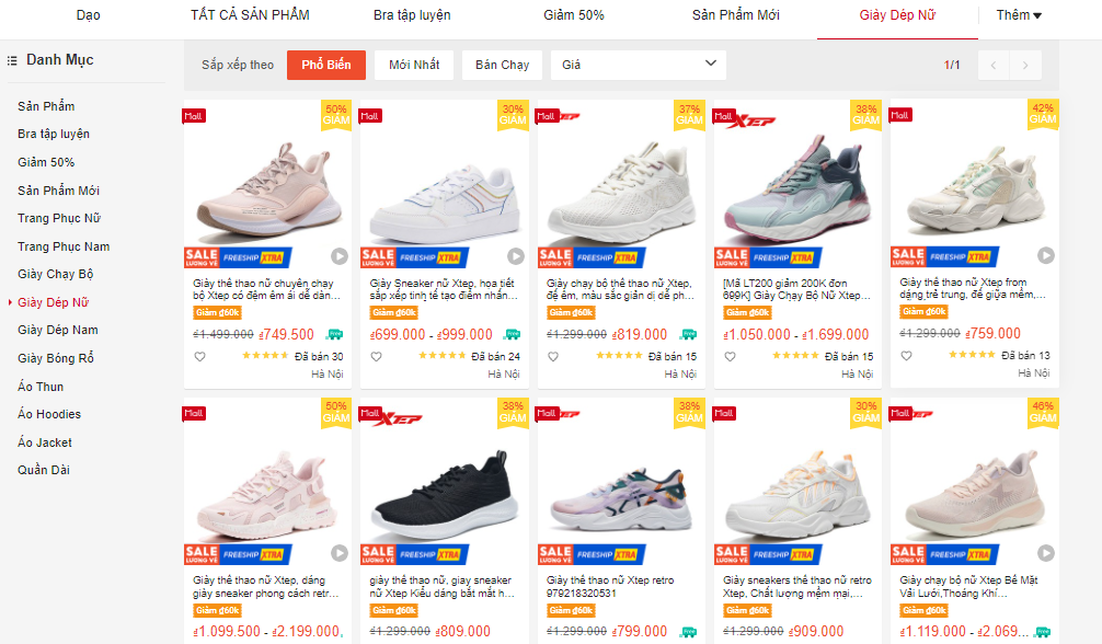 Bật mí top 8 shop bán giày sneaker uy tín trên Shopee 6