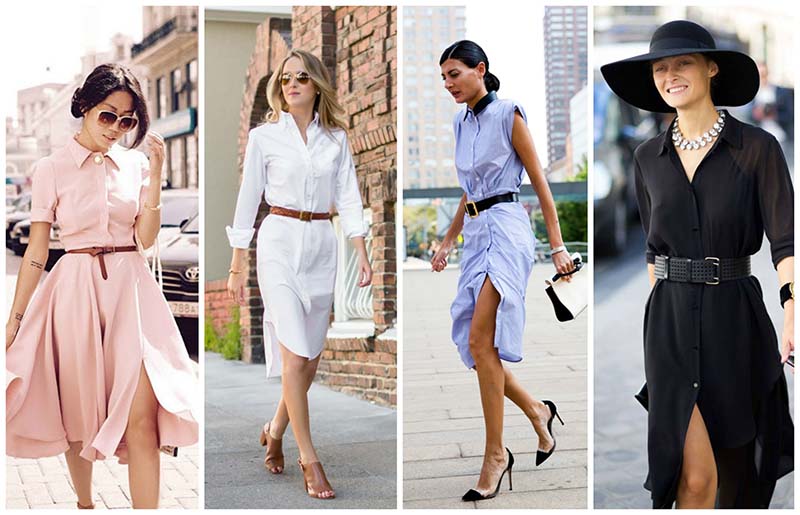 Phối thắt lưng cho váy suông tạo outfit trendy  Shopee Blog