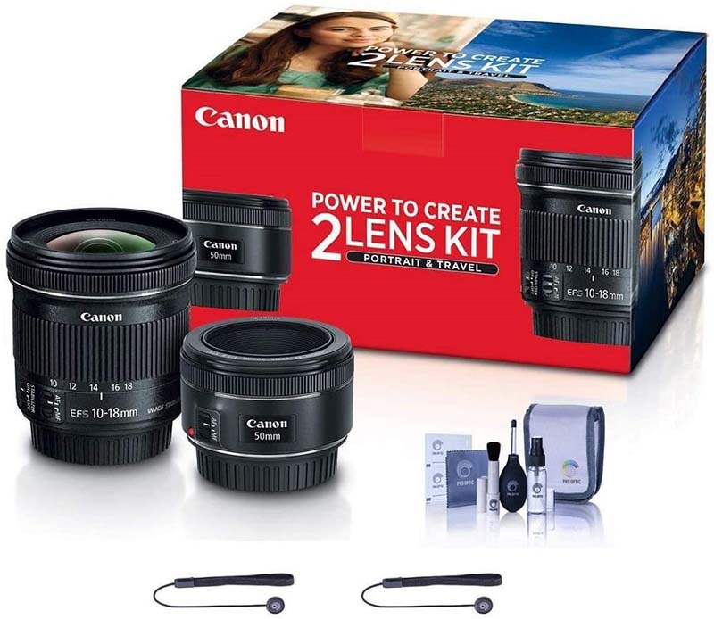 Lens đa dụng cho Canon EF-S 10-18mm f/4.5-5.6 IS STM zoom góc rộng