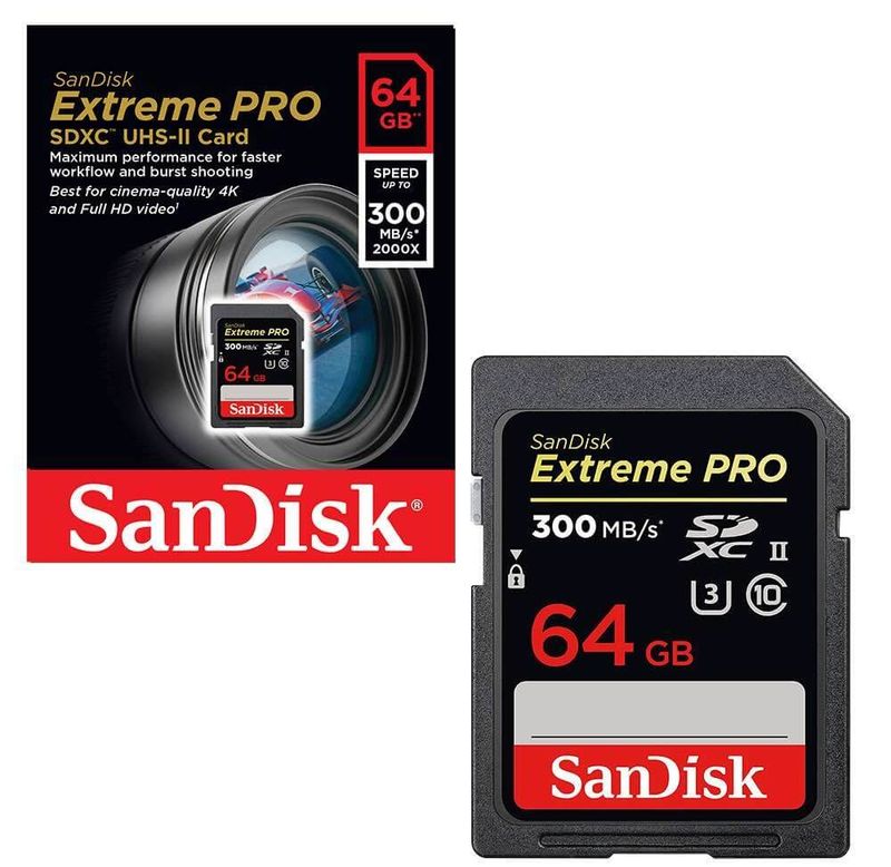 Thẻ Nhớ SDXC SanDisk Extreme Pro U3 V30 64GB