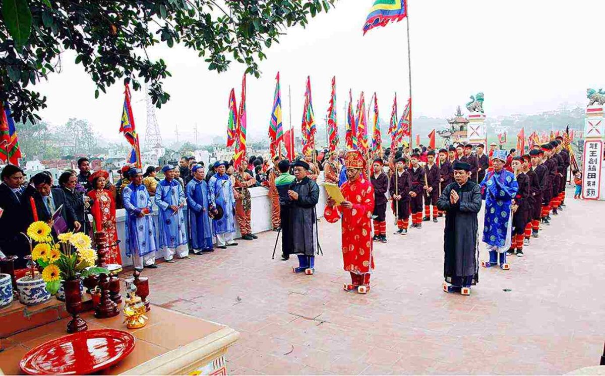 Phần Lễ trong ngày Giỗ Tổ Hùng Vương