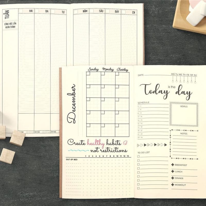 Sổ kế hoạch tuần Weekly Planner