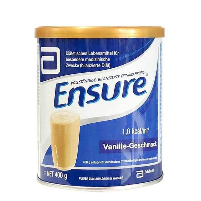 các loại sữa Ensure Đức